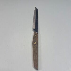 Steak Knife Stainless Steel Japan Wood Handle 8 In